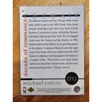 Michael Jordan 1994 Upper Deck Rare Air #81 Decade of Dominance - Bulls - NBA