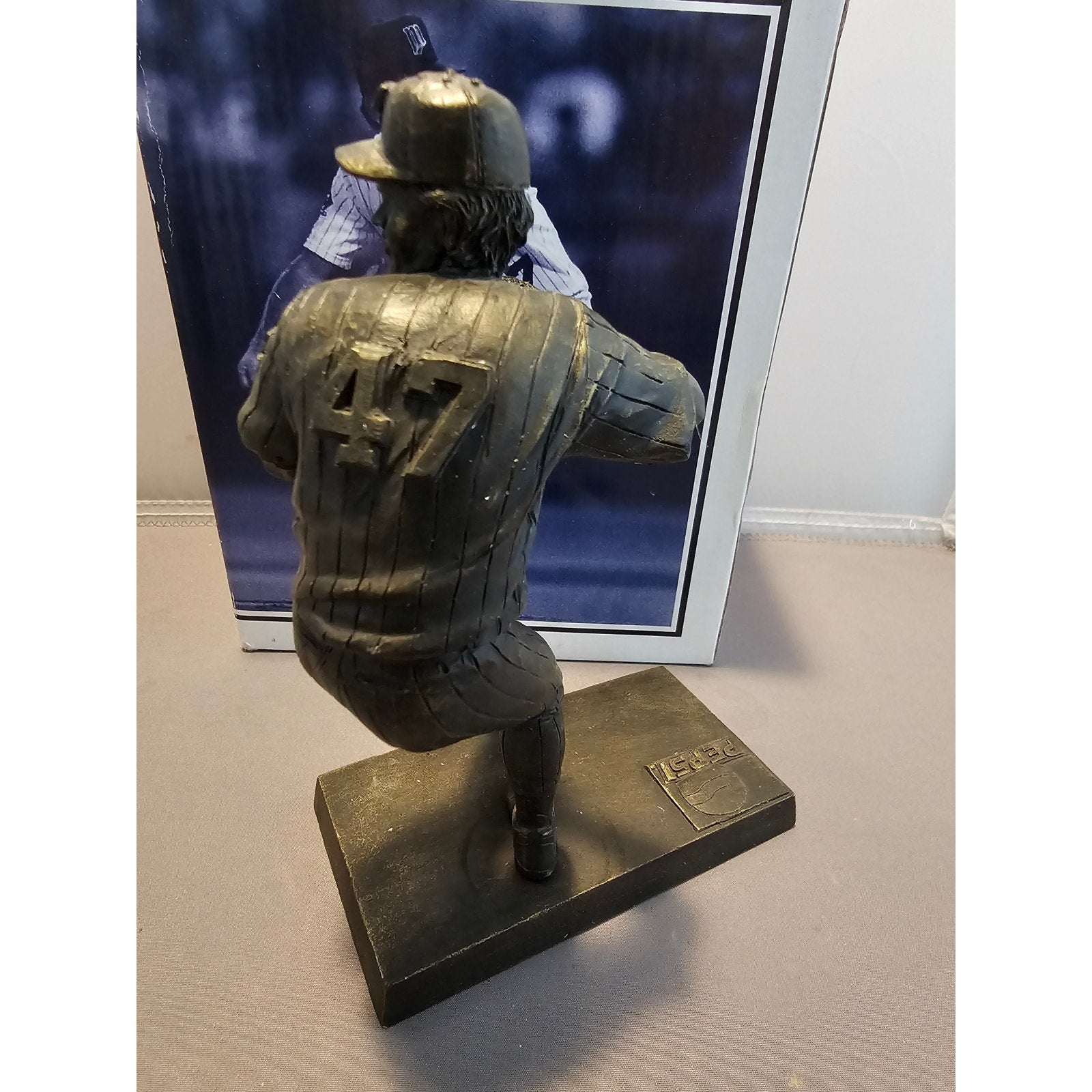 Jack Morris 1991 Minnesota Twins Bronze Statue - Bobble Dobbles Pepsi SGA w/Box