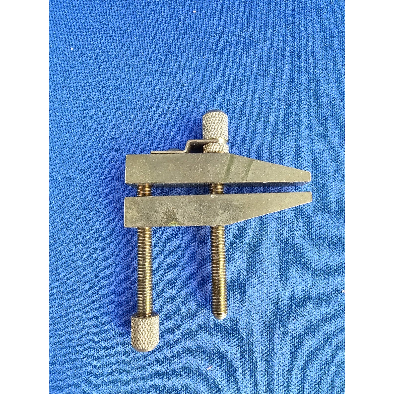 Vintage Brass Machinist Parallel Jaw Clamps 2" long - Butterfly Logo - Japan