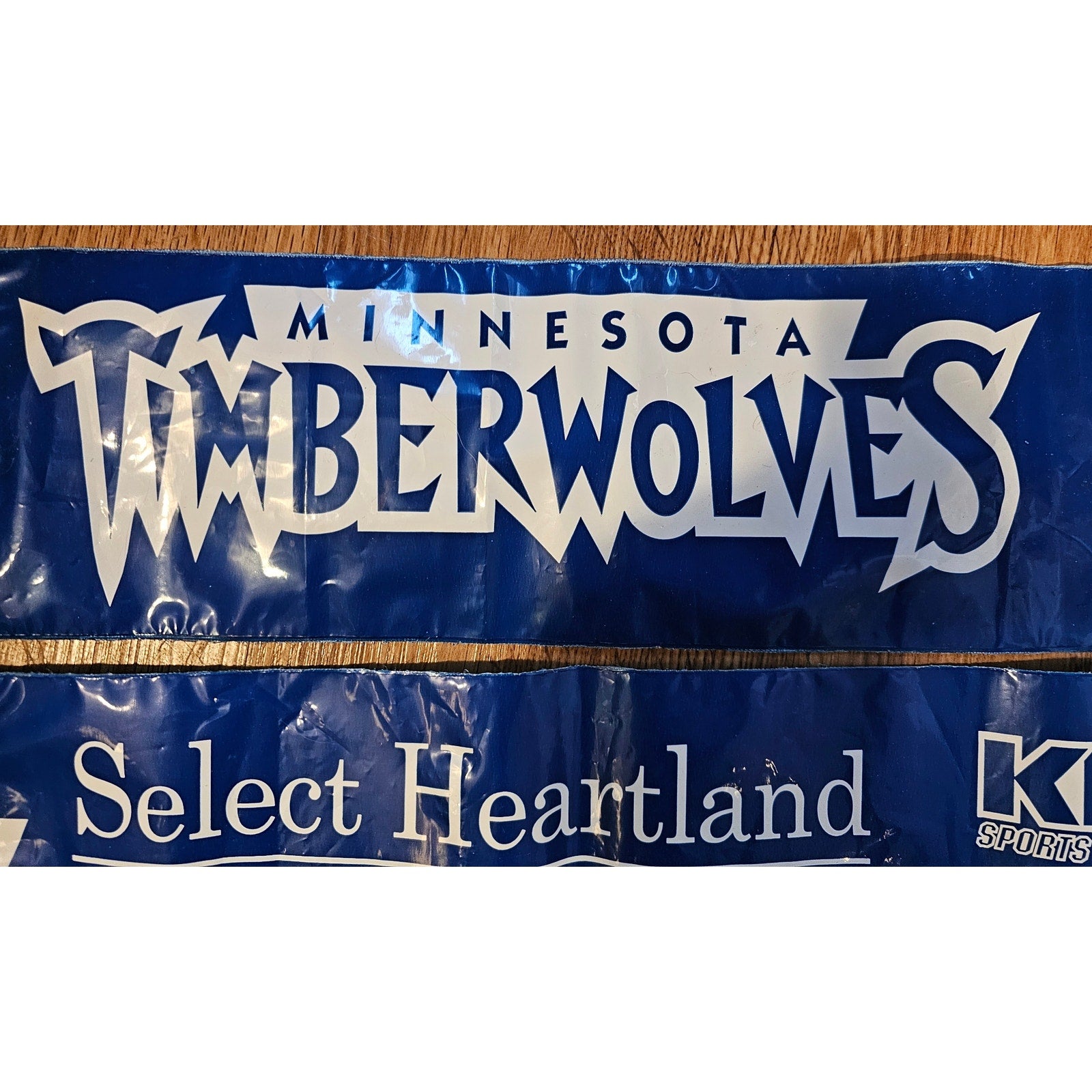 Minnesota Timberwolves - Blue Chevy/KFAN/K102 Boom Sticks SGA - "Trees" Logo