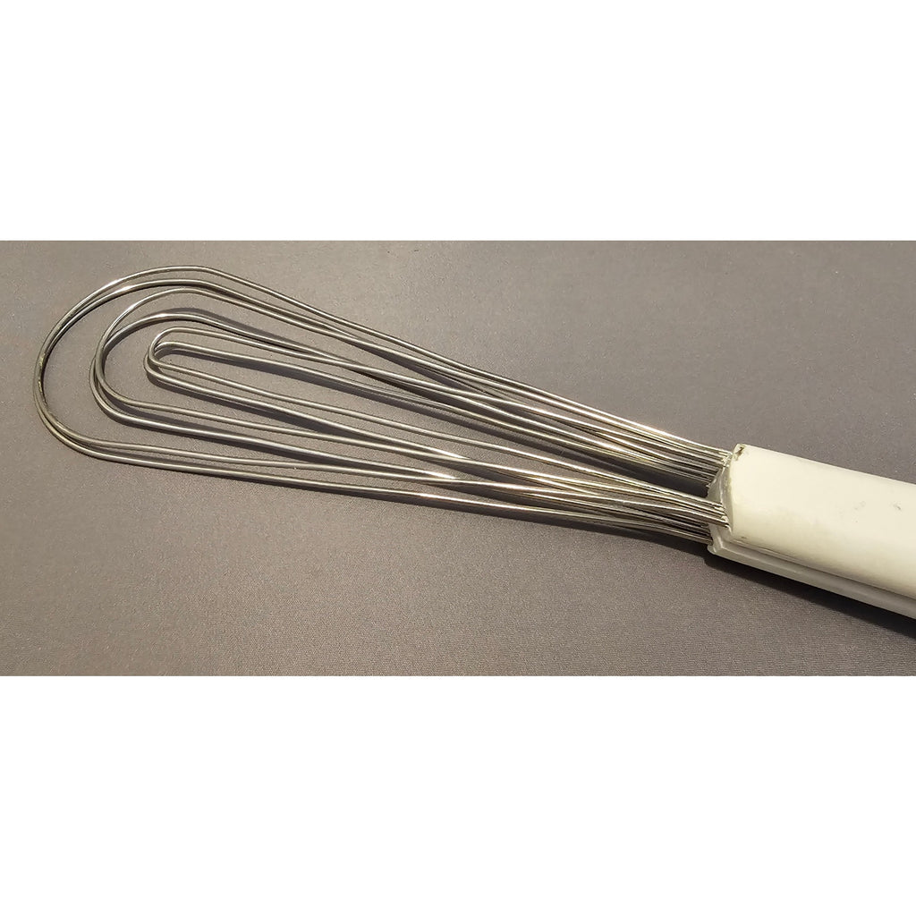 White Chef Wizard - Flipper/Tongs/Whisk for Fish, Deep Frying - Locks