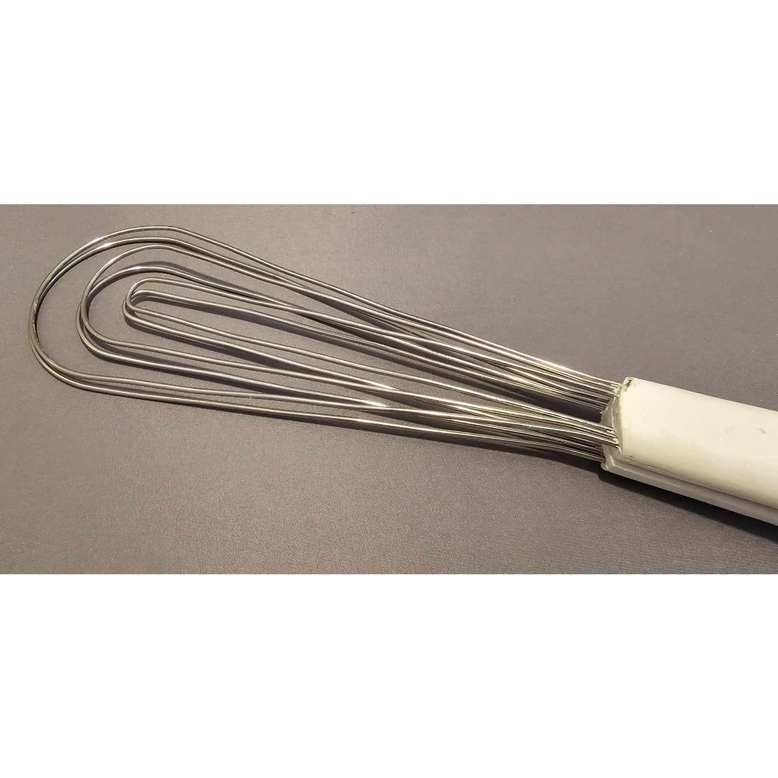 White Chef Wizard - Flipper/Tongs/Whisk for Fish, Deep Frying - Locks