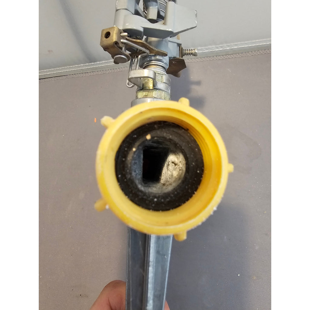 Brass/Metal Impact Sprinkler - Impulse Rotor Lawn Irrigate Ground, 7419 Stake