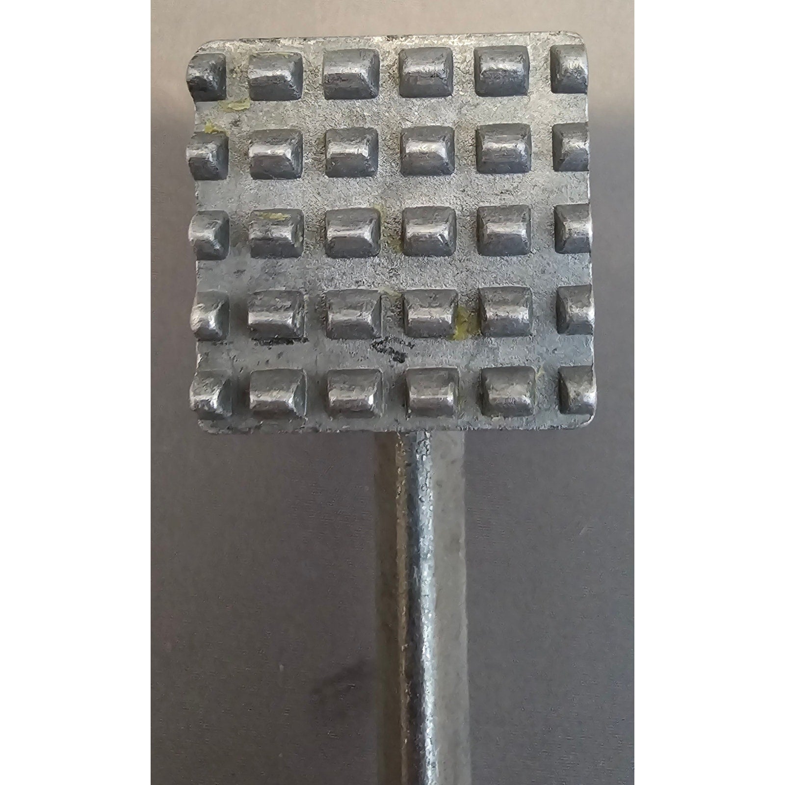 Vintage Aluminum 8" Meat Tenderizer -Fine/Coarse Pounder - Taiwan