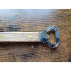 Vintage Mid-Century Can/Bottle Opener w/Wood Handle