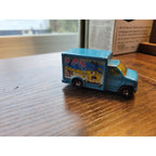 1998 Matchbox - Spongebob Blue Ford Box Truck 1:80 - 0534 EA - loose