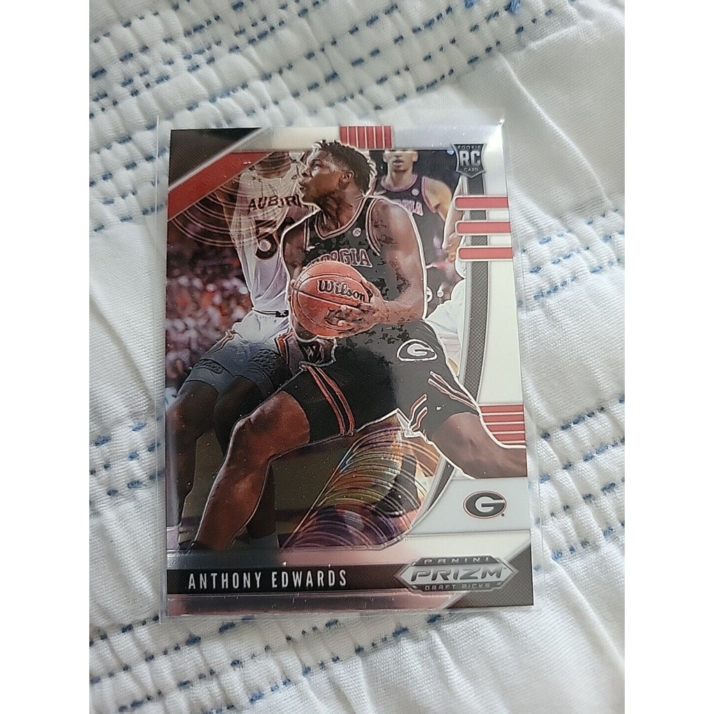 Anthony Edwards 2020 Panini Prizm Draft Picks #1 - Rookie - Timberwolves