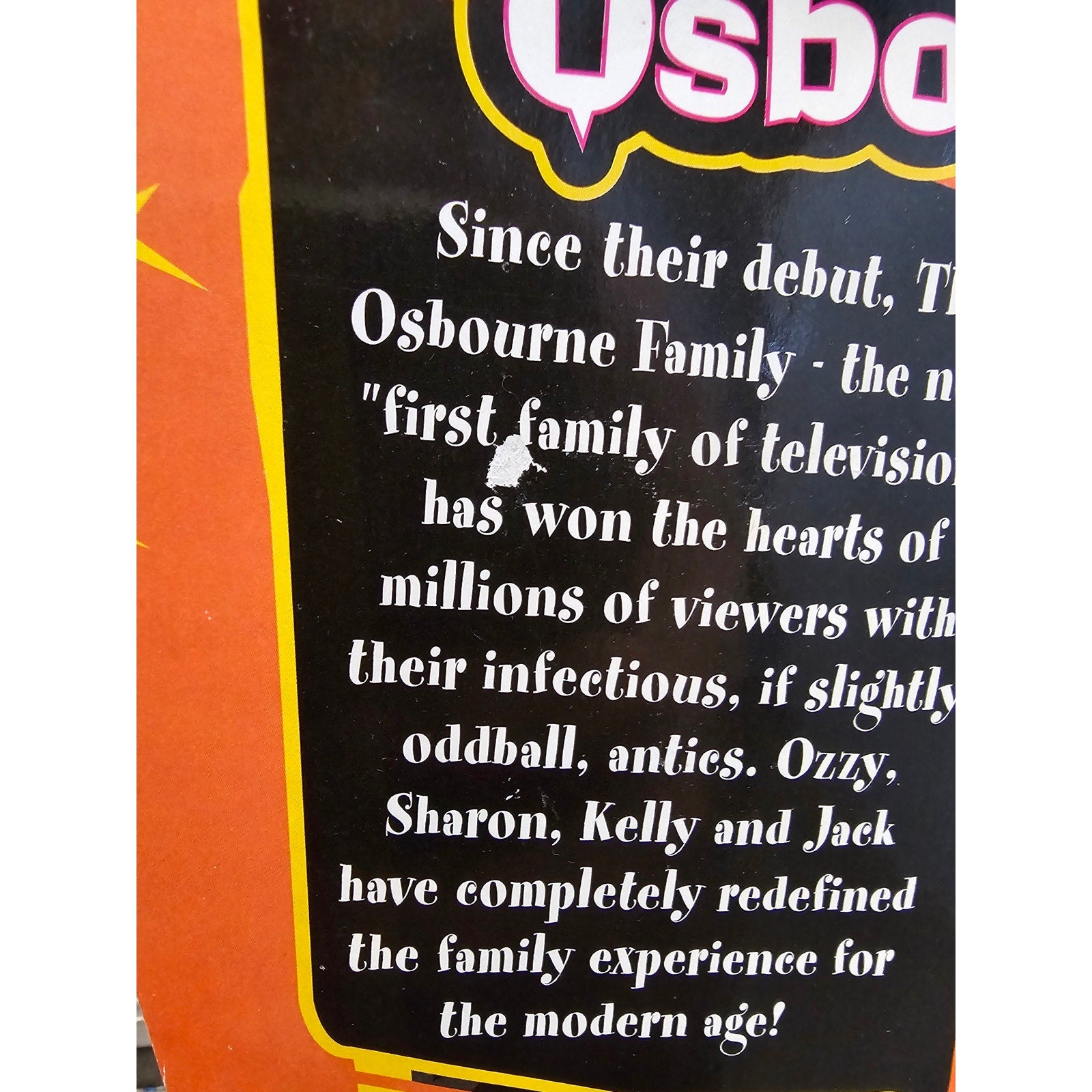 2002 The Osbourne Family Bendable Ozzy #28600 - Joks Fun4All - Factory Sealed