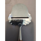 Vintage SPAR Norge Stainless Steel Cheese Slicer/Server - Wood Handle - Norway