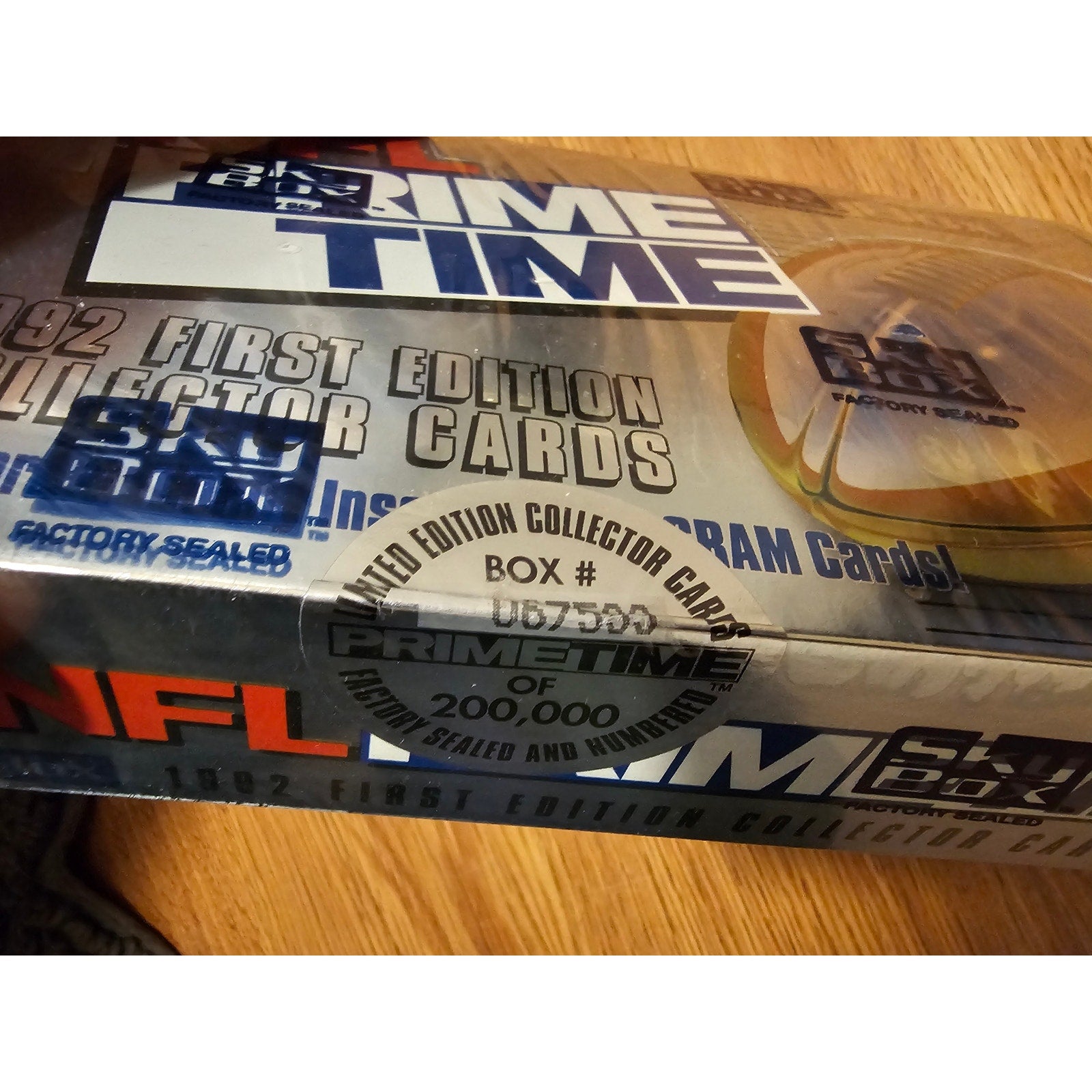 1992 SkyBox NFL Prime Time First Edition Football Box FACTORY SEALED