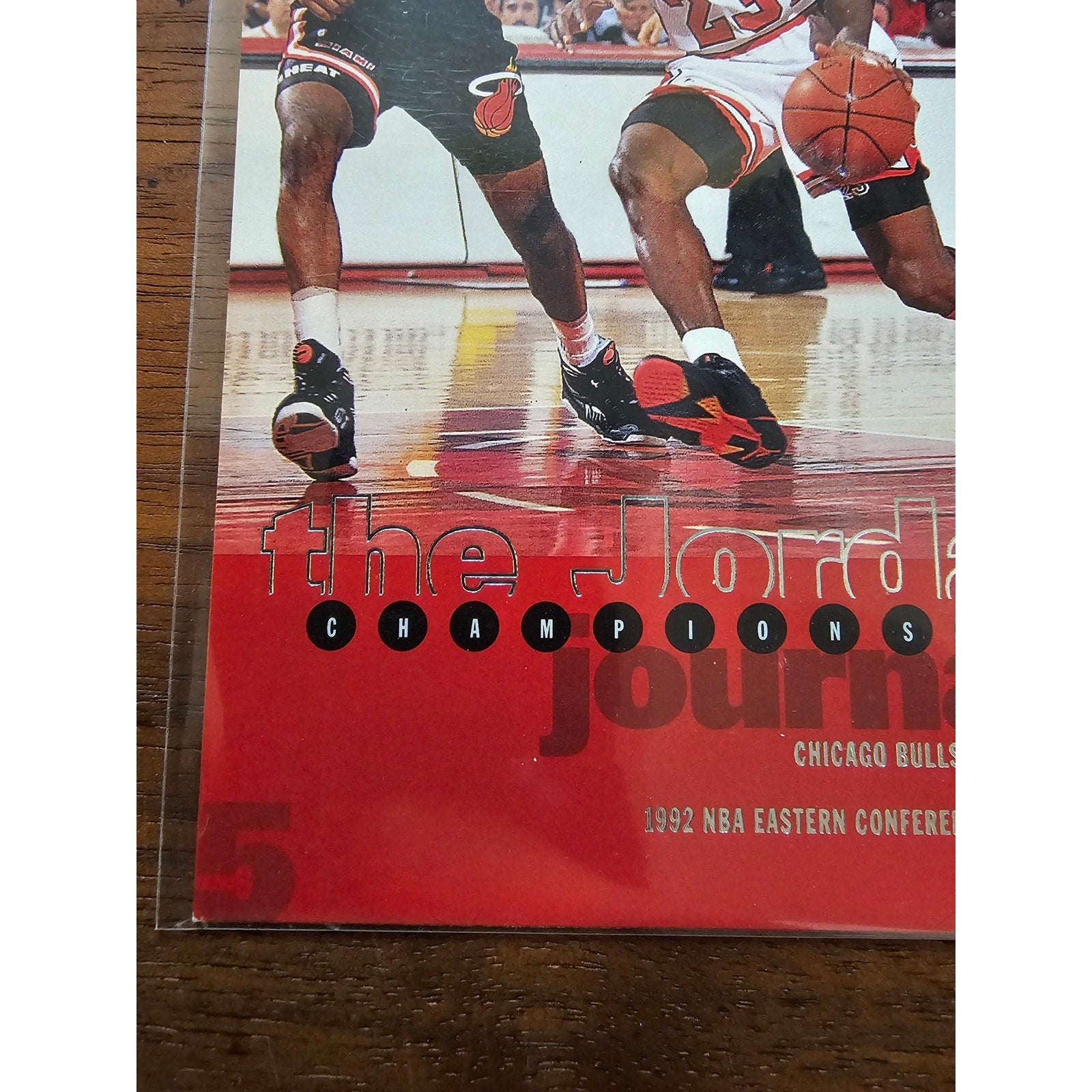 Michael Jordan 1997 Upper Deck #5 - Championship Journals - NBA - Jumbo
