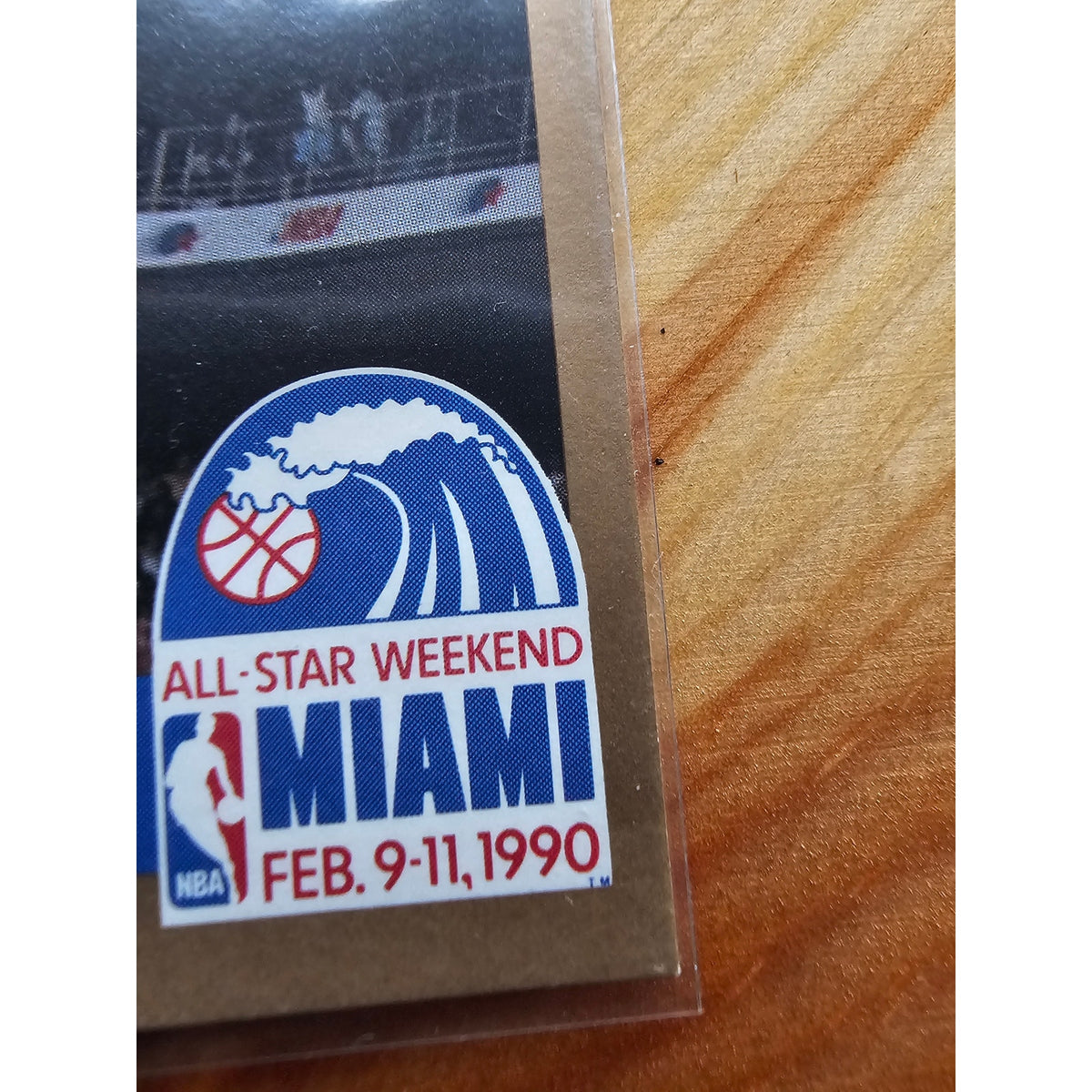 Michael Jordan 1990-1991 NBA Hoops #5 - Chicago Bulls - All-Star East - Miami