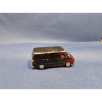 2002 Johnny Lightning Boogie Vans - 1977 Chevy G-20 w/Black Flames - loose