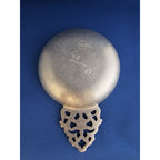 Vintage Pewter RWP Wilton Columbia PA - Porringer w/scalloped Handle - USA - 105