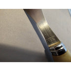 Vintage 2-Prong Meat Serving/Carving Fork w/Antler Style Handle - Japan