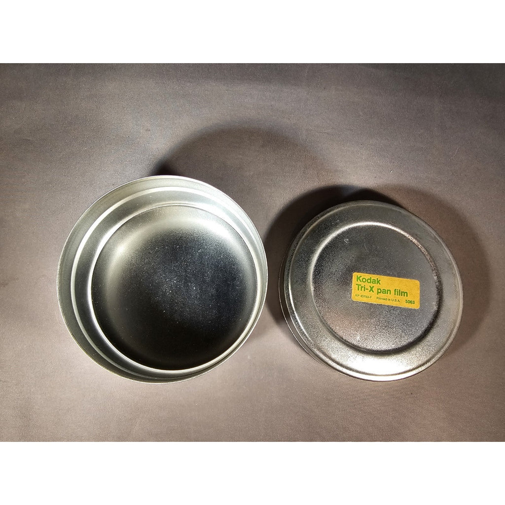 Vintage Eastman Kodak Company 35mm Film Canister/Tin - TRI-X Pan - 4" Diameter