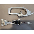 Vintage Imperial Fish Master Scaler with Built-in Knife and Ruler Combo
