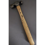 Vintage Ace 030 Ball Peen Hammer, Machinist Toolmaker w/11" Wood Handle - Taiwan