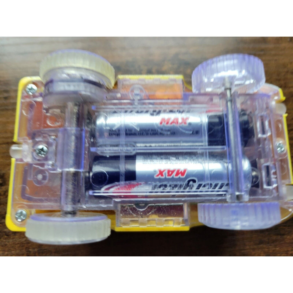 Mindscope Yellow Battery Operated Light Up Trax Car - Auto Truck Vehicle