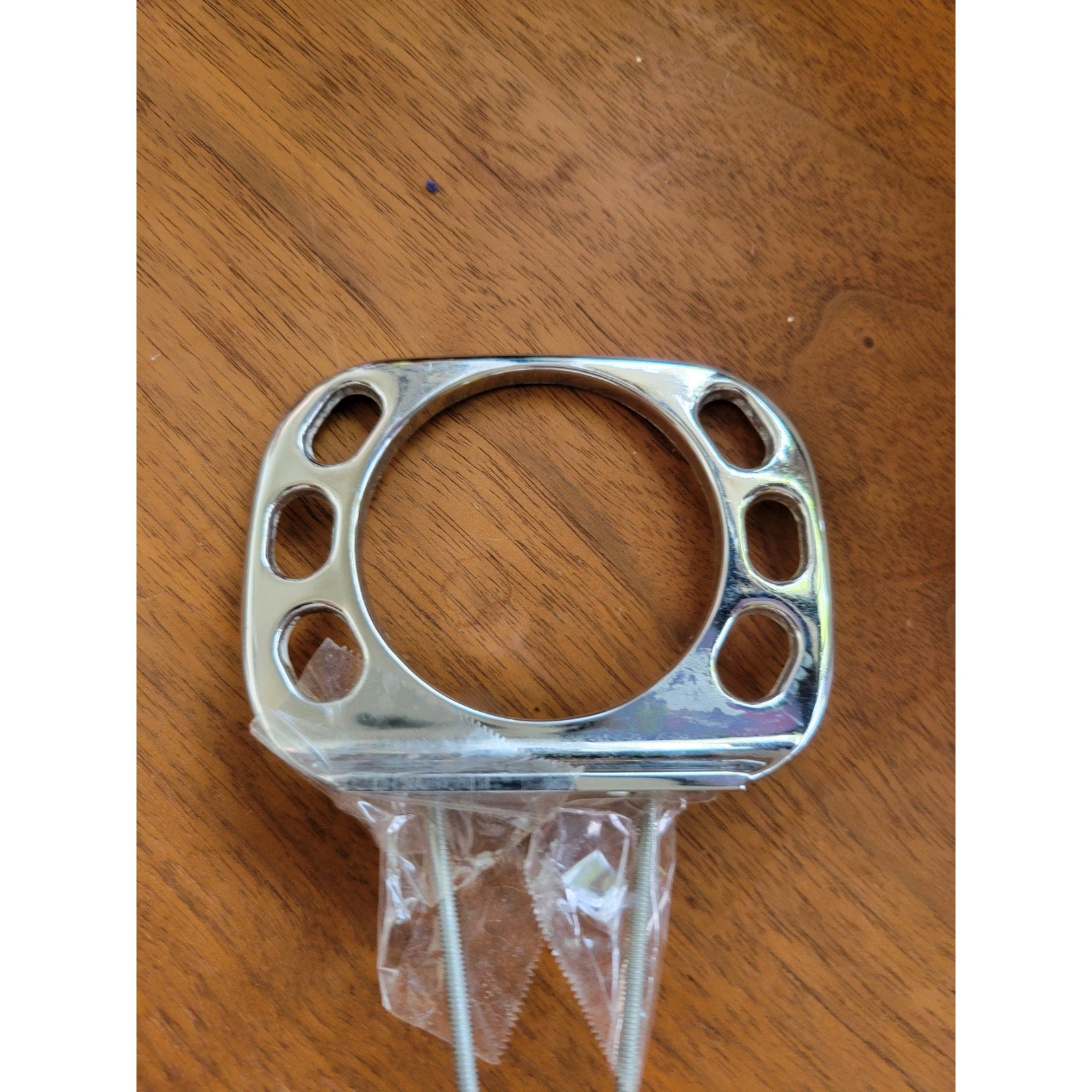 Vintage Hall Mack No. 4 Chrome Bathroom Wall 6-Brush Toothbrush and Cup Holder