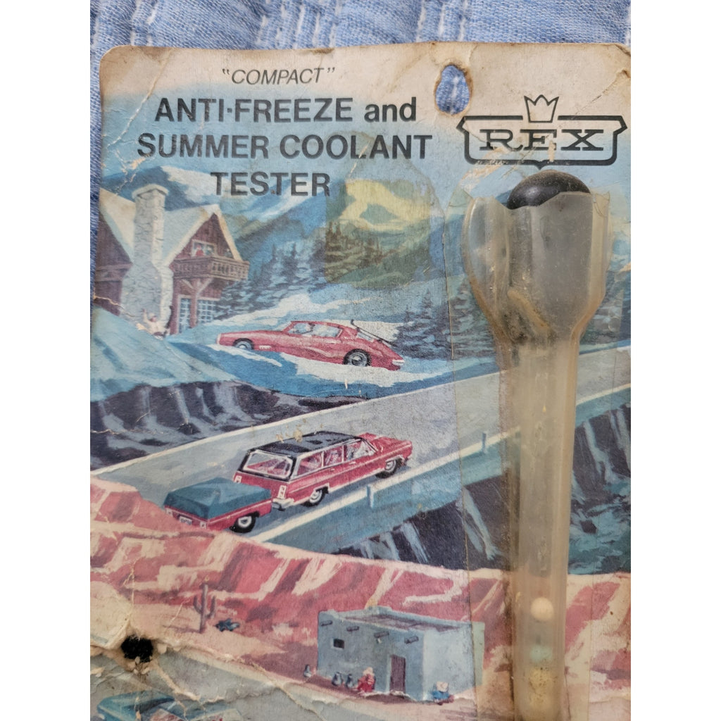 Rex "Compact" Anti-Freeze and Summer Coolant Tester RX 547-VP