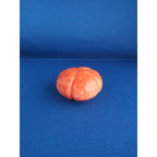Vintage Alabaster Marble Carved Stone Fruit - Small 2-1/2" tall - Red