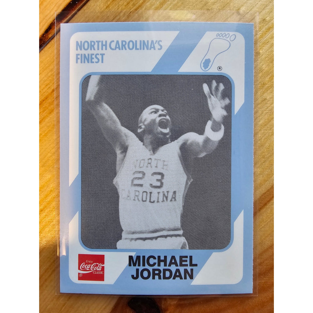 Michael Jordan 1989 Collegiate Collection #65 - Carolina's Finest - Fresh Pull