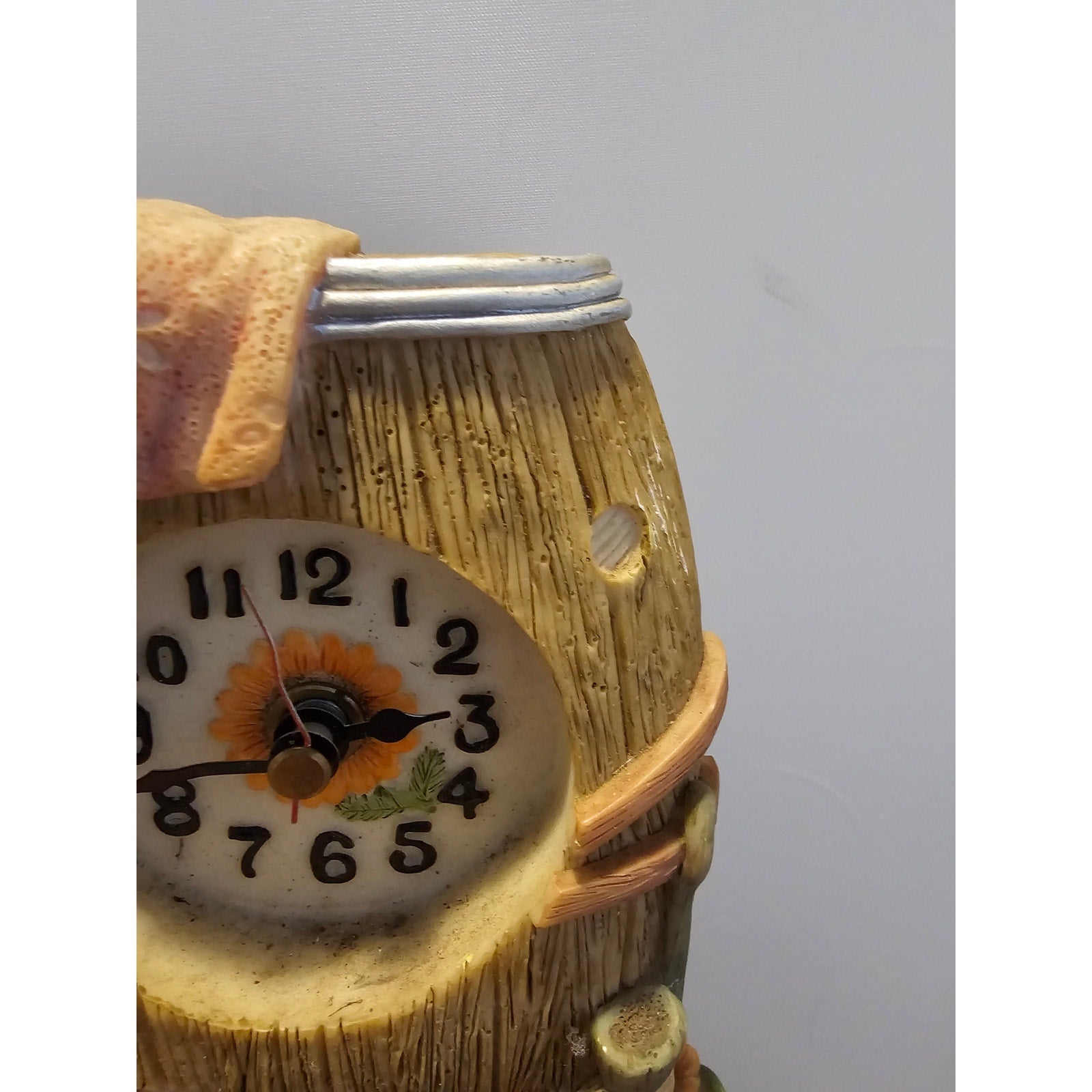 Vintage/1990's Cows Mantel/Shelf Pendulum Clock - Takehope Quartz - Parts Only
