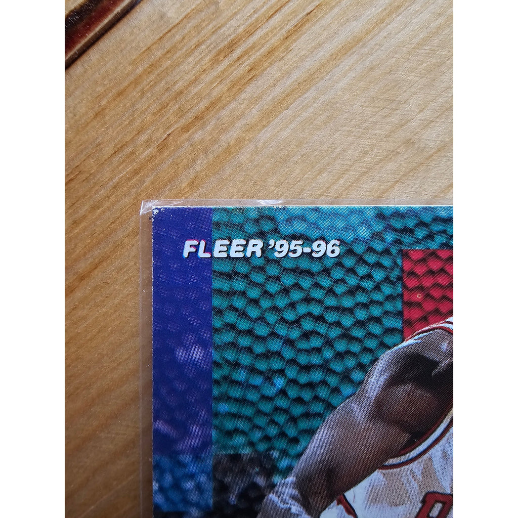 Michael Jordan 1995-1996 Fleer #22 - Chicago Bulls - NBA