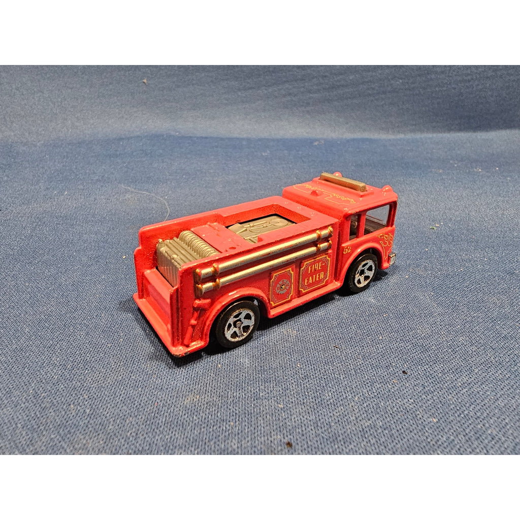 1976 Hot Wheels Red/Gray Fire Truck Engine 52 - Fire Eater - loose