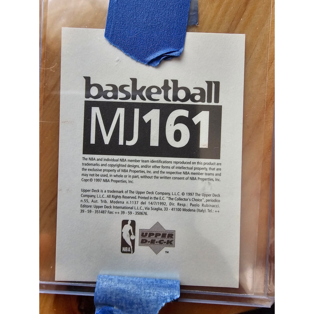 Michael Jordan 1997-1998 Upper Deck Catch 23 Sticker #MJ161 - Bulls - NBA