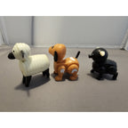 Lot of 16 Vintage 1967+ Fisher Price Little People #915 Play Family Farm w/Silo