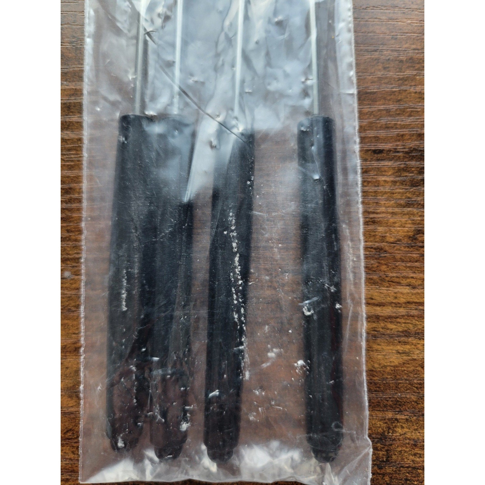 Vintage Set of 4 Fondue Forks - Used - No Color - 9" (inches) long