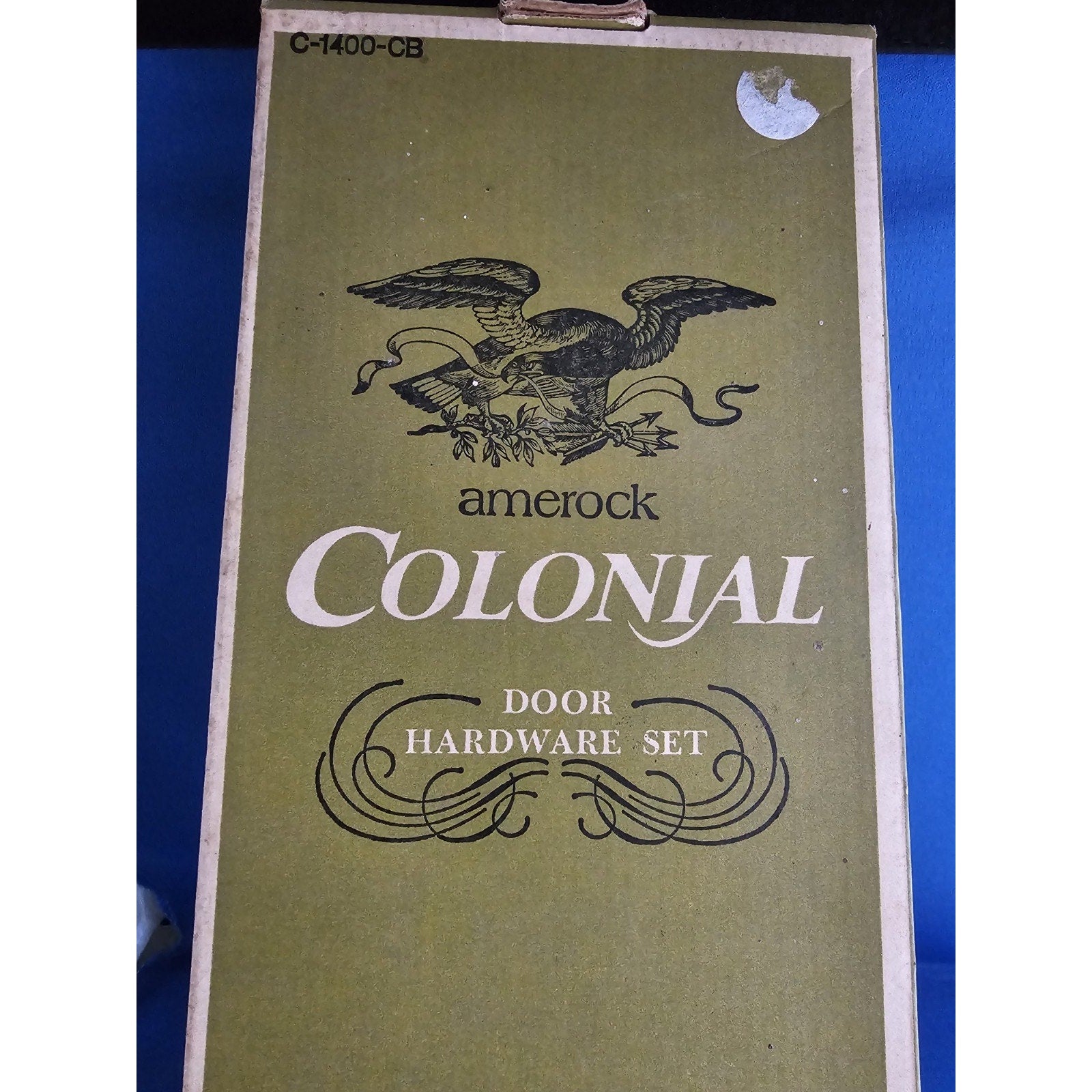 Vintage/NOS Amerock Colonial #C-1400-CB Door Hardware Set - Screens or Storms