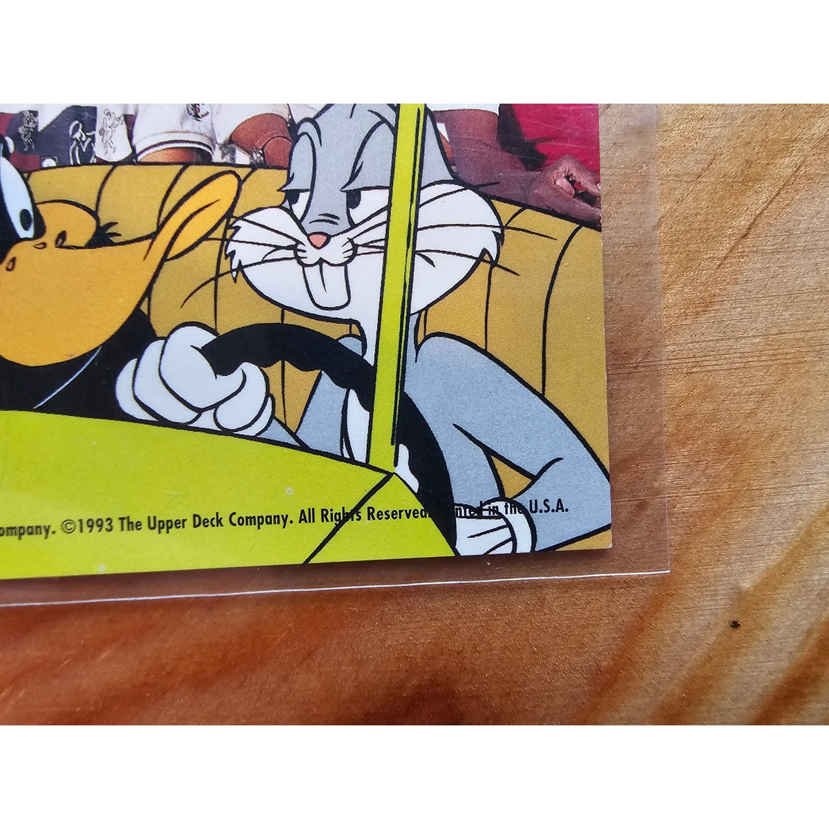 Michael Jordan 1993 Upper Deck Looney Tunes Act 1 Scene 3 - Bugs, Daffy, Gretzky