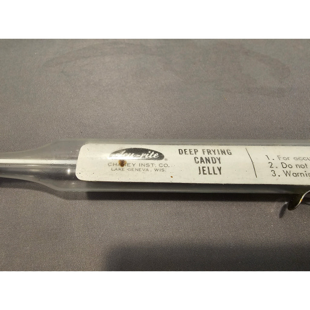 Vintage AcuRite 34 Deep Frying Candy, Icing Thermometer by Chaney Instrument