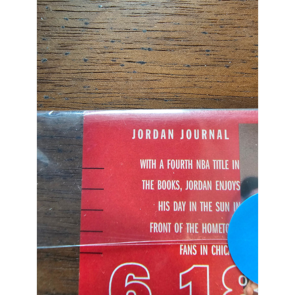 Michael Jordan 1997 Upper Deck #16 - Championship Journals - NBA - Jumbo