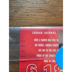 Michael Jordan 1997 Upper Deck #16 - Championship Journals - NBA - Jumbo