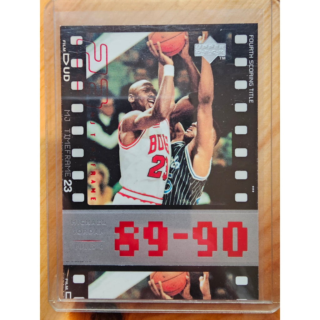 Michael Jordan 1998 Upper Deck Timeframe 23 #44 - Chicago Bulls - 89-90 - NBA