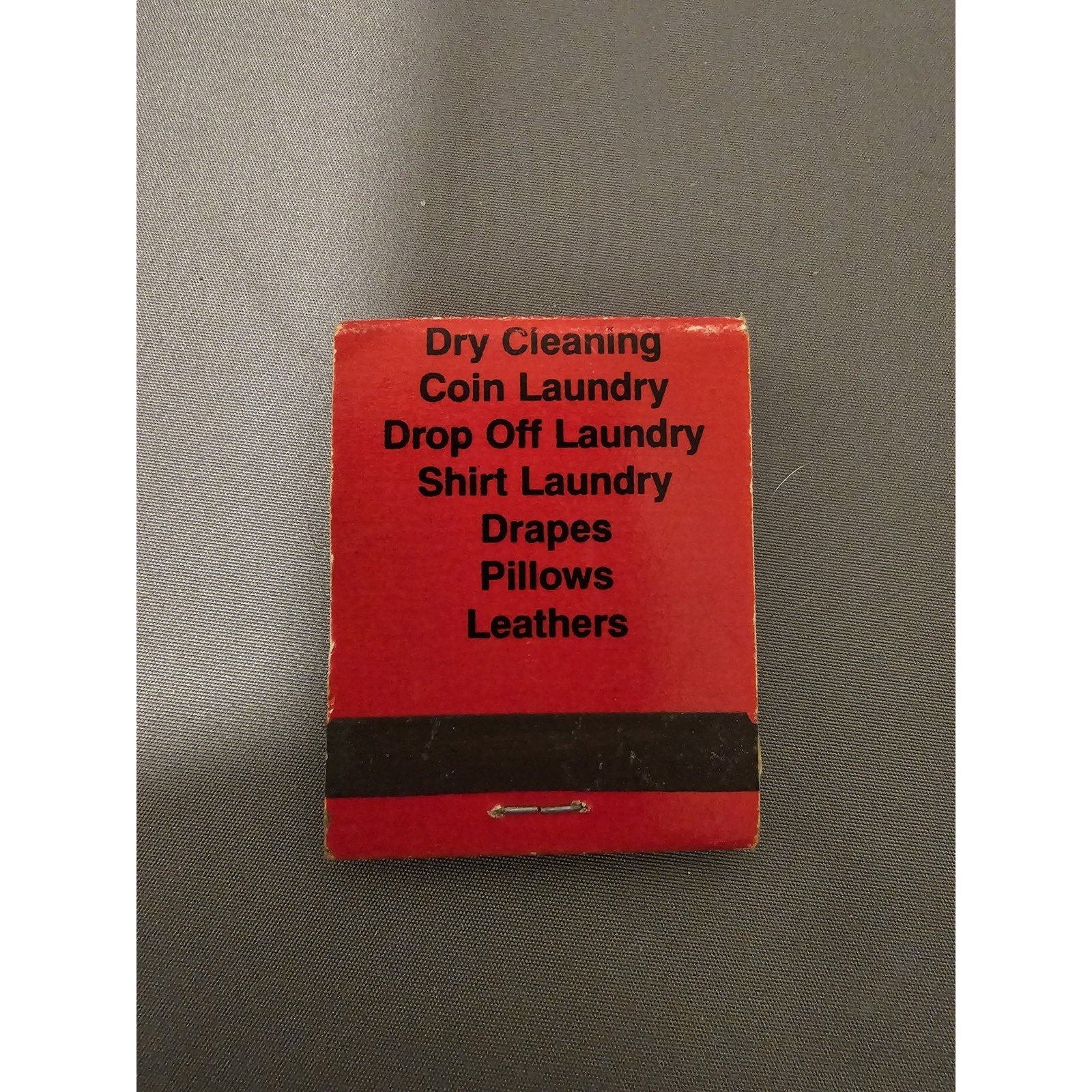 Vintage Advertising Matchbook - Nadeau's Cleaners Elk River MN - Laundry