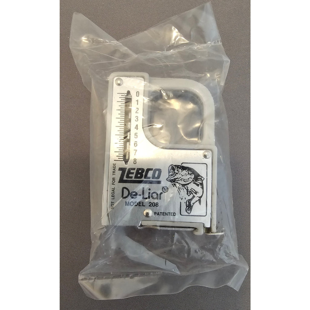 Vintage NOS Zebco 208 - De-Liar Fisherman's Weight Scale - Silver