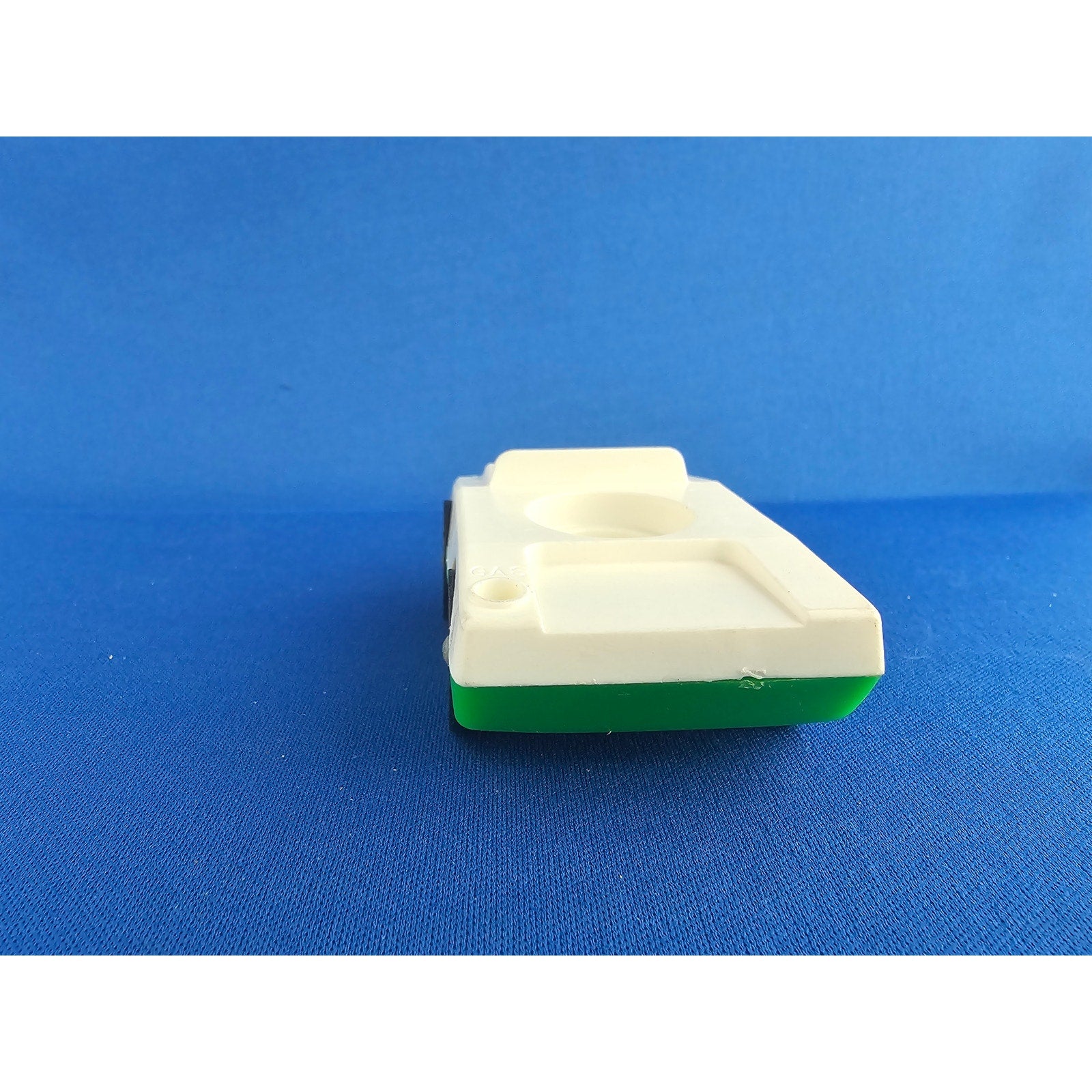 Vintage Fisher Price Little People Airport #996 - White/Green Car/Luggage Cart