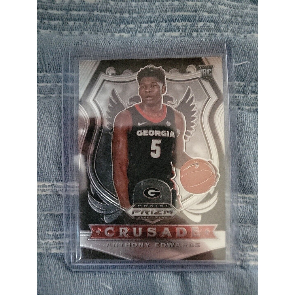 Anthony Edwards 2020 Panini Prizm Draft Picks #81 - Crusade - Rookie