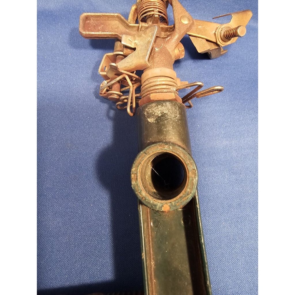 Orbit Green Brass/Metal Impact Sprinkler - Impulse Rotor Lawn Irrigate Ground