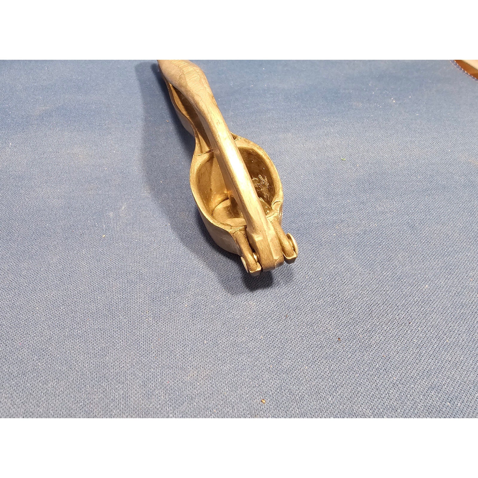 Vintage Aluminum Garlic Press - 6" (inches) long