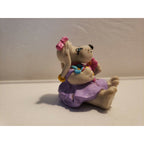 1985 Pound Puppies Figurine - Tutu, Hound, Puppy, Tonka, Hong Kong