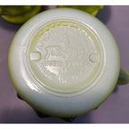 Lot of 6 Vintage Green Fire King Kimberly Diamond Point Coffee Cup/Mug - USA