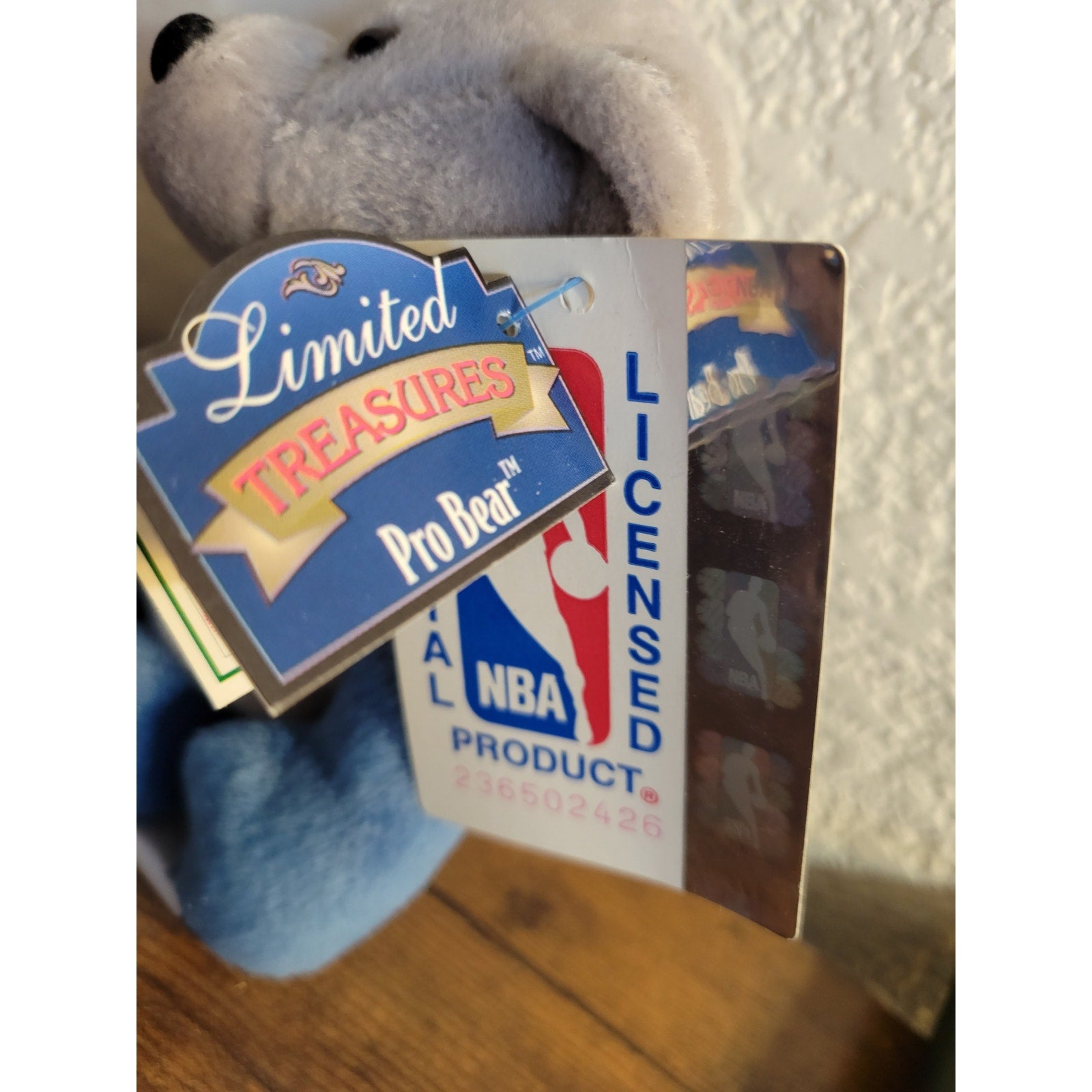 1999 Mattel Minnesota Timberwolves Kevin Garnett 21 Collectible Bear NBA License