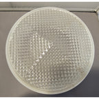 Vintage Art Deco 8" Diameter Ceiling Light Fixture Frosted Shade/Globe/Lens