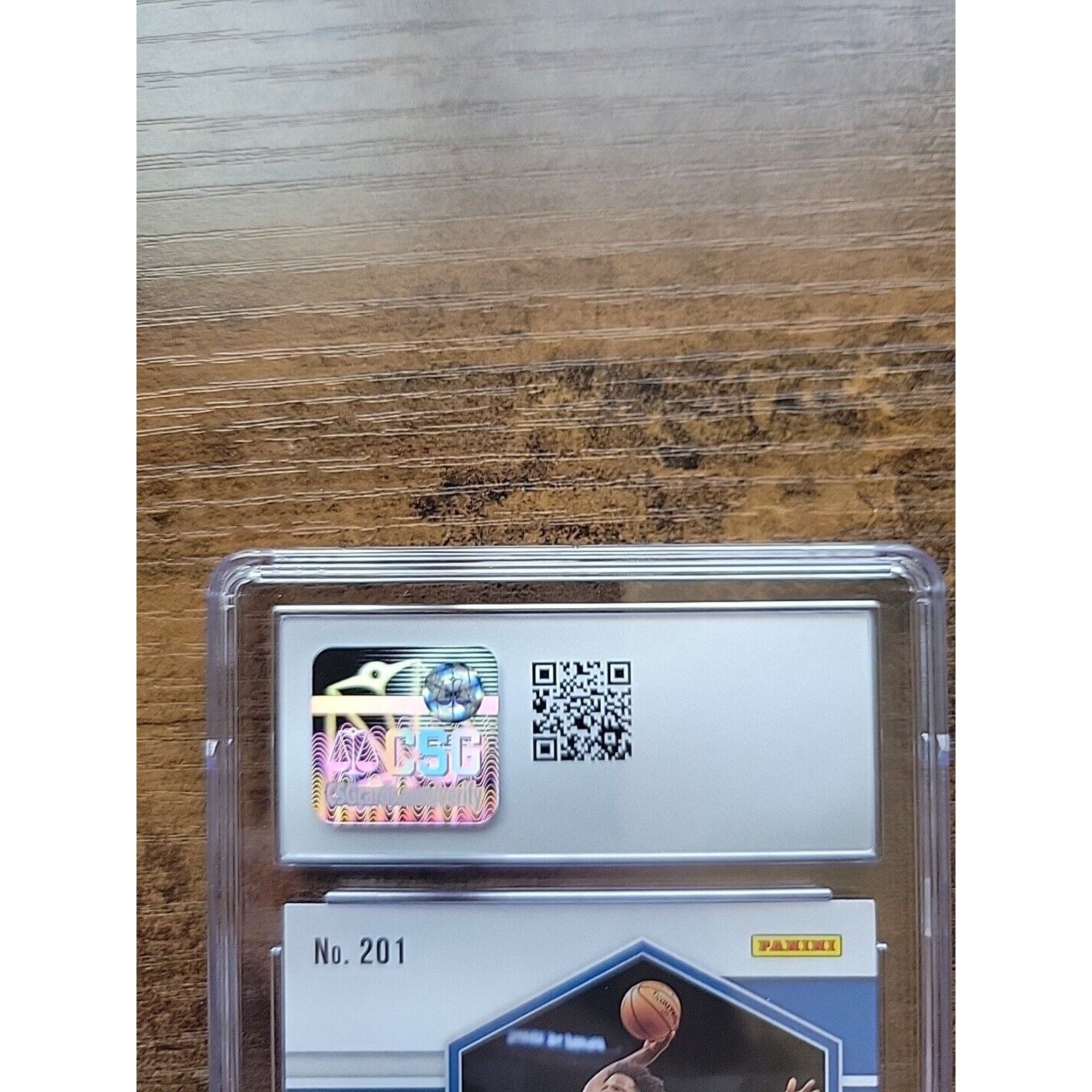 Anthony Edwards 2020-21 Panini Mosaic #201 - Rookie - CSG Graded 8.5